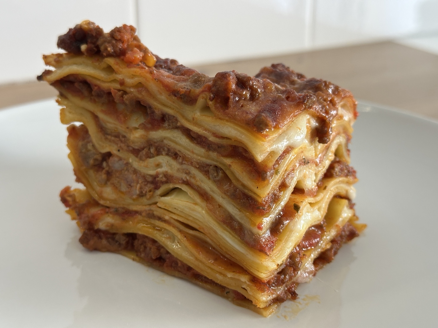 Lasagne bolognaise maison